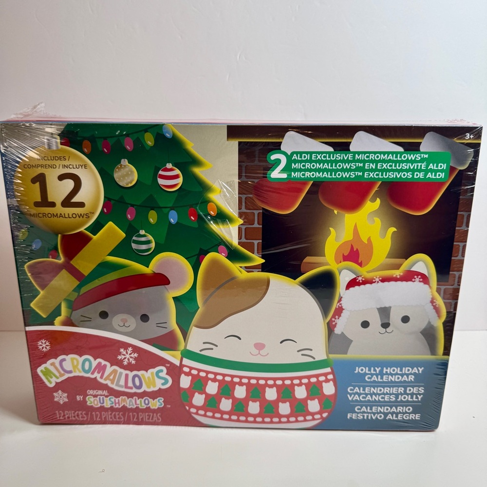 NWT. Squishmallows Aldi exclusive Micro mallows 2.5” 12 day Advent Calendar